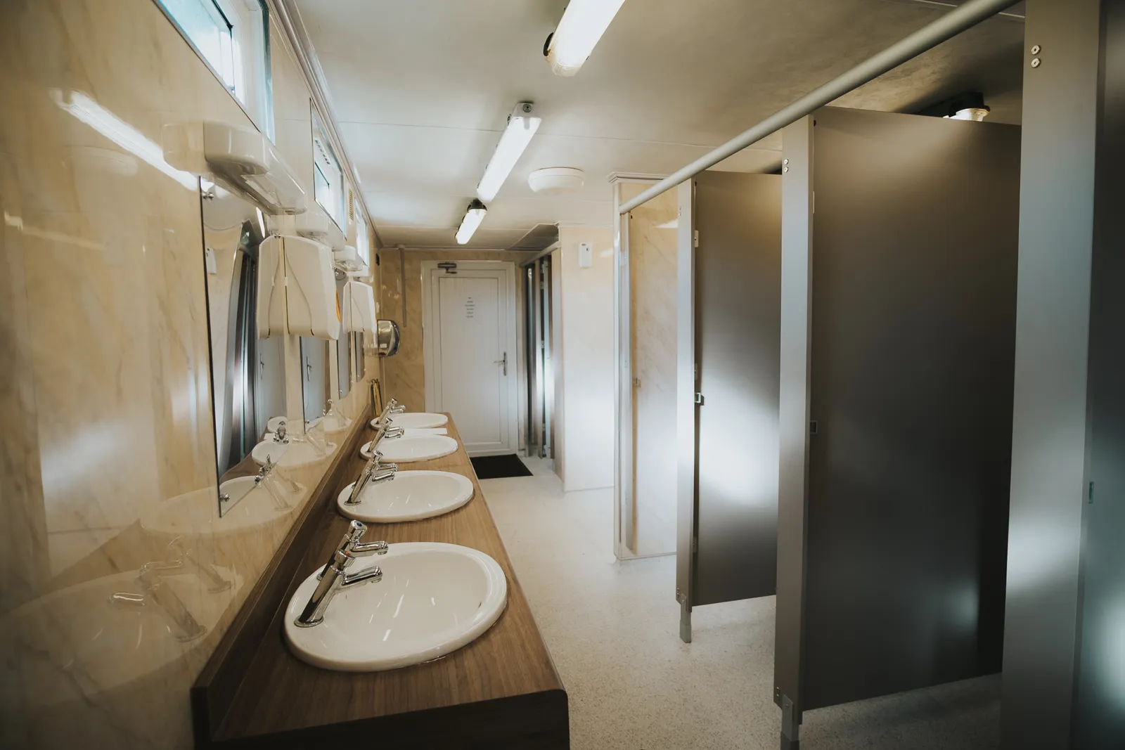 Toilet block