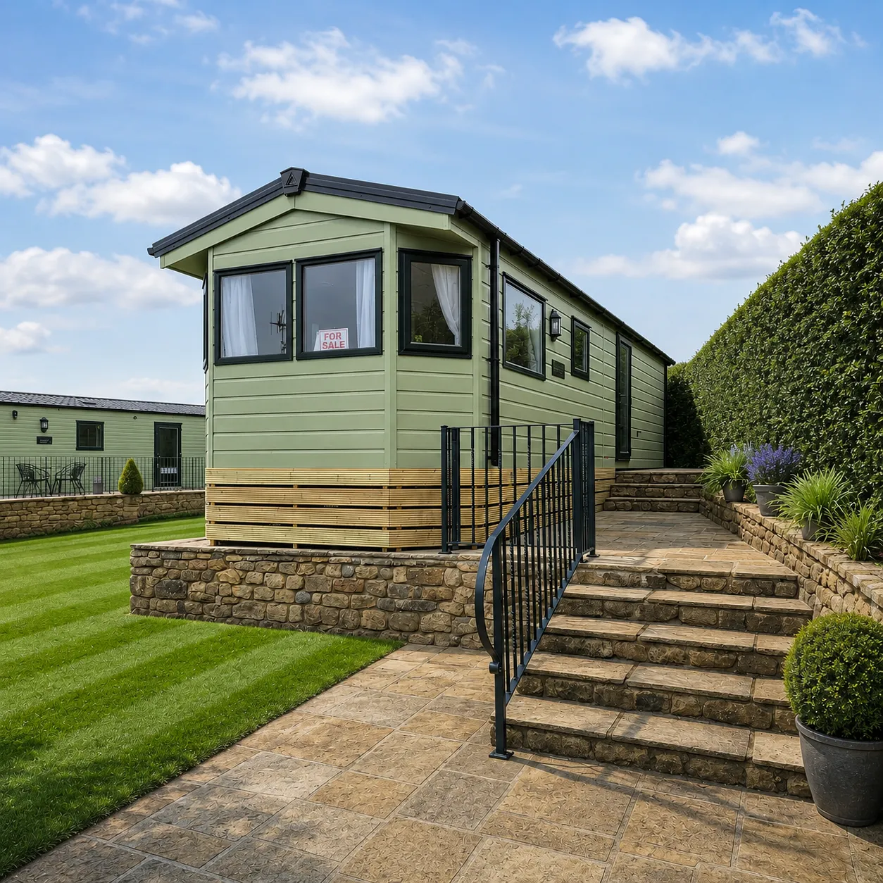 Delta Bromley 32ft x 10ft static caravan